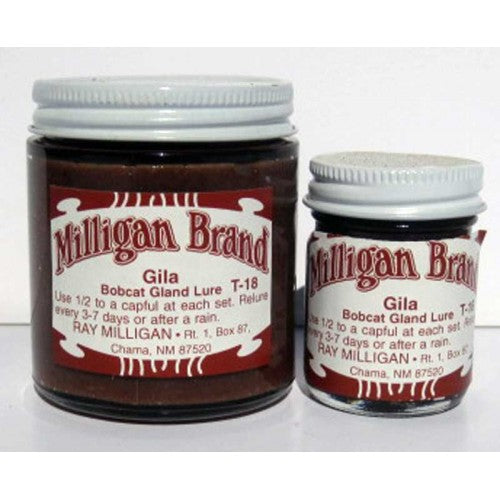 Milligan Brand "Gila" Bobcat Gland Lure 1 oz-Trap Shack Company