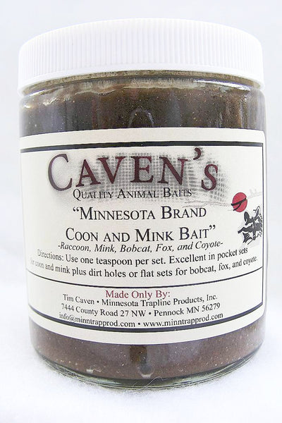 Caven's - Minnesota Brand Coon and Mink - 9oz Bait-Trap Shack Company
