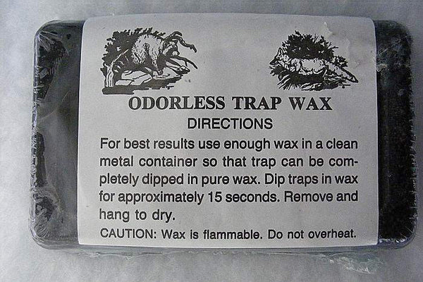 Premium Odorless Trap Wax - Black (1lb)-Trap Shack Company