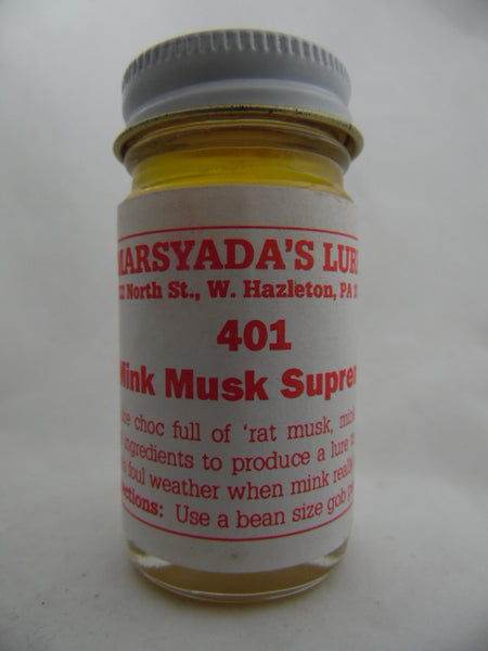 Marsyada's - Mink Musk Supreme #401 - 1oz Lure-Trap Shack Company