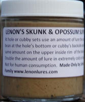 Lenon's Skunk & Opossum Super All Call - Skunk Lure-Trap Shack Company