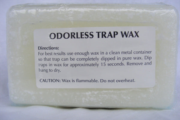 Premium Odorless Trap Wax - White (1lb)-Trap Shack Company