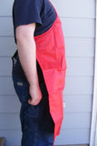 Wiebe Skinning Apron-RED-Trap Shack Company